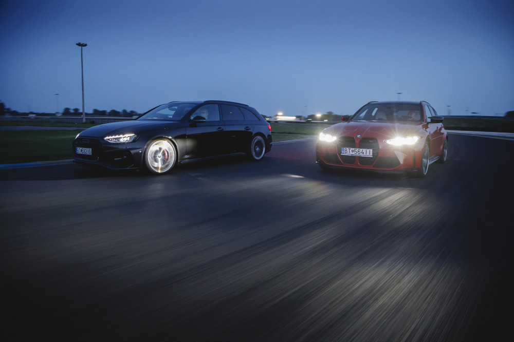 Audi RS 4 Avant vs BMW M3 Touring